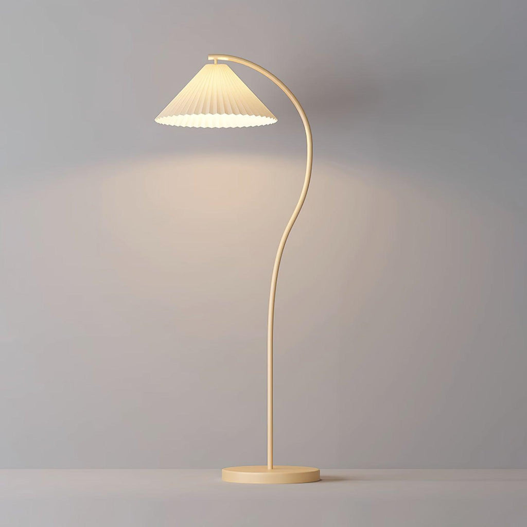 Lampada da Terra Crescini Pieghettata