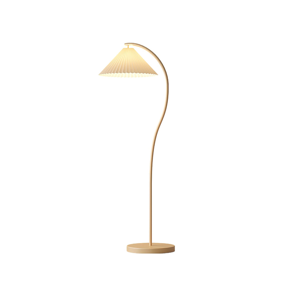 Lampada da Terra Crescini Pieghettata