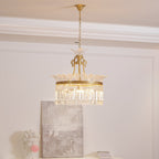 Candelabro Miles Chandelier in Stile Impero Francese di Lusso per Fattoria