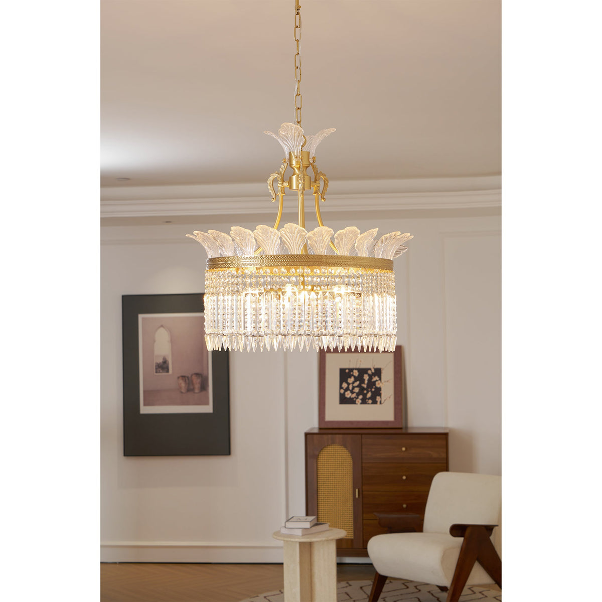 Lampadario Crinolina