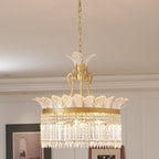 Candelabro Miles Chandelier in Stile Impero Francese di Lusso per Fattoria
