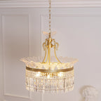 Candelabro Miles Chandelier in Stile Impero Francese di Lusso per Fattoria