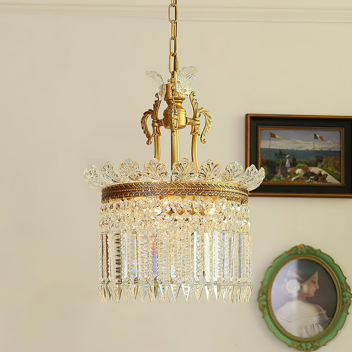 Lampadario Crinolina