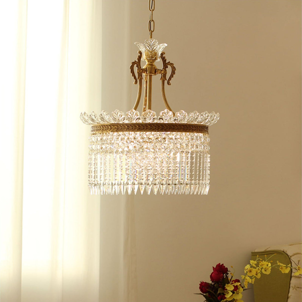 Lampadario Crinolina