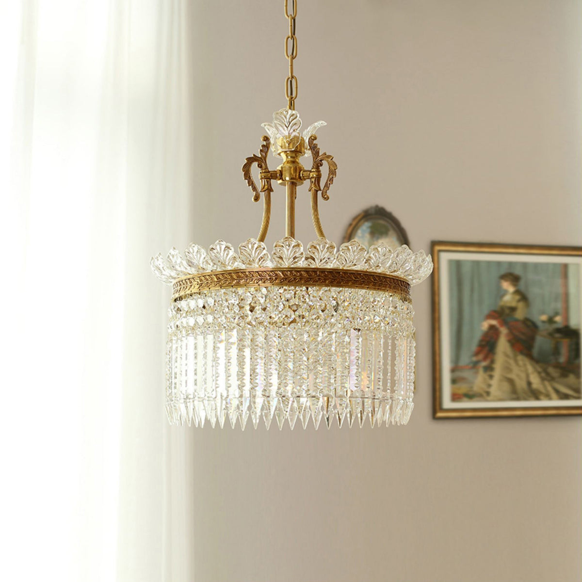 Lampadario Crinolina
