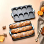 Stampo per Baguette in Silicone con Rivestimento Antiaderente – Stampo Flessibile per Pane
