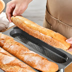 Stampo per Baguette in Silicone con Rivestimento Antiaderente – Stampo Flessibile per Pane