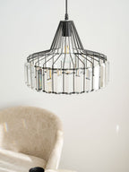 Lampada a sospensione Crystal Drum