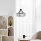 Lampada a sospensione Crystal Drum
