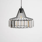Lampada a sospensione Crystal Drum