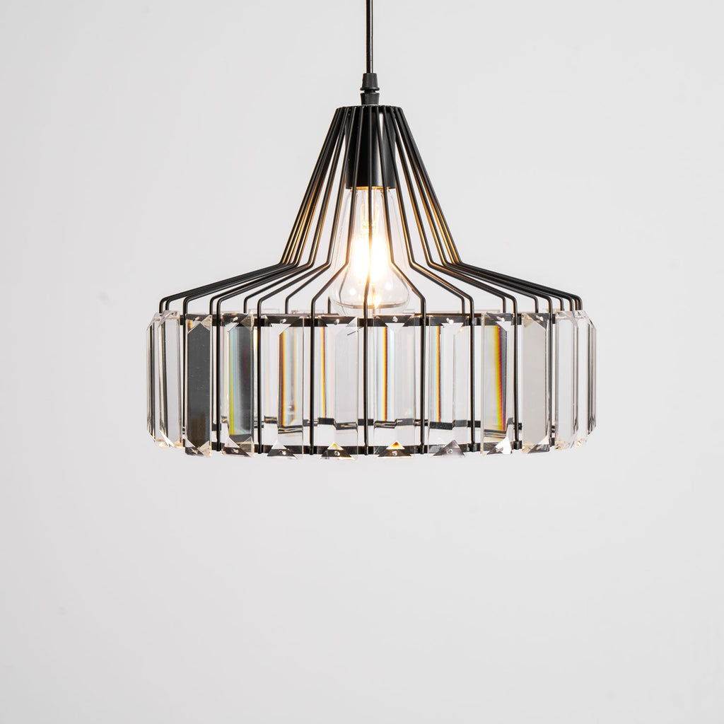 Lampada a sospensione Crystal Drum