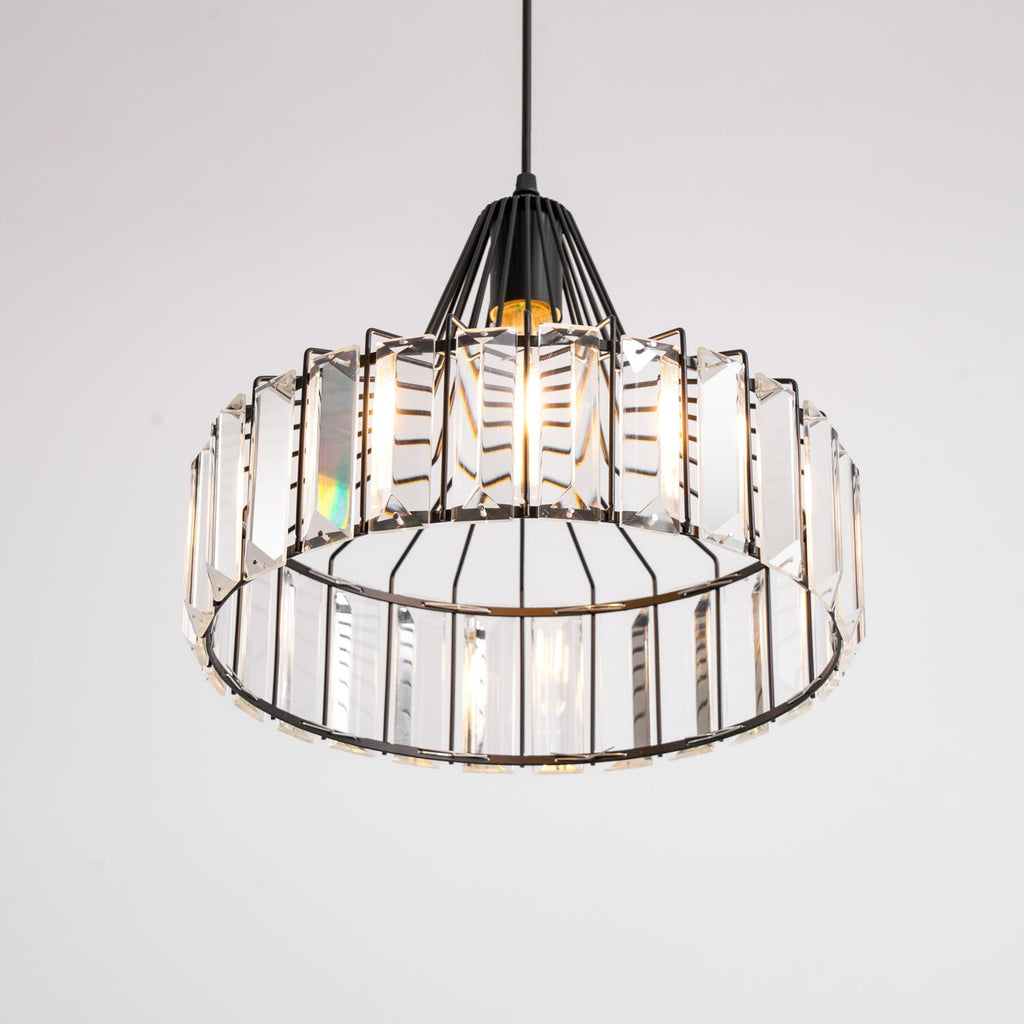 Lampada a sospensione Crystal Drum