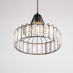 Lampada a sospensione Crystal Drum