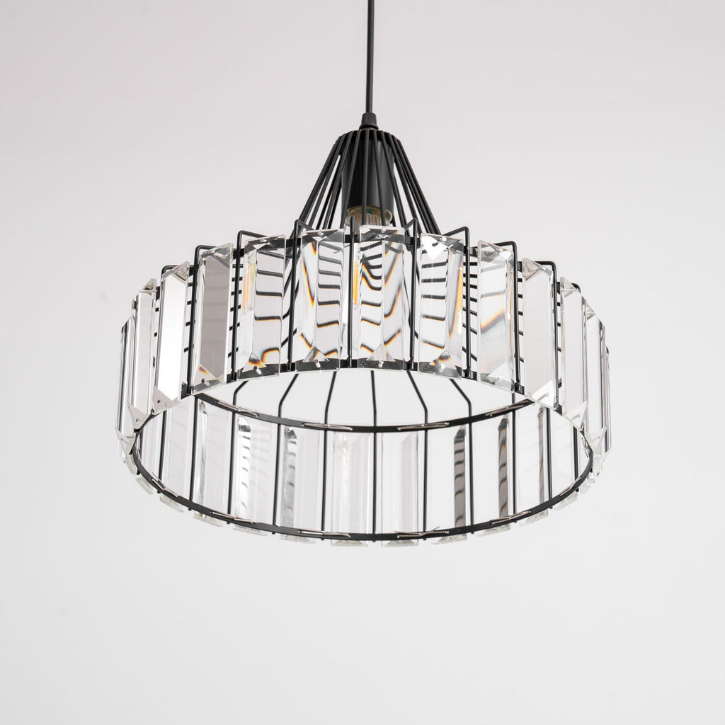 Lampada a sospensione Crystal Drum