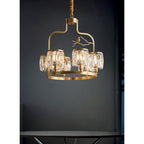 Lampadario Crystal Bird