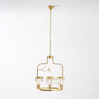 Lampadario Crystal Bird