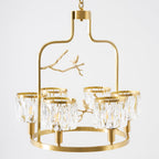 Lampadario Crystal Bird