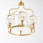 Lampadario Crystal Bird