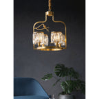 Lampadario Crystal Bird