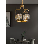 Lampadario Crystal Bird