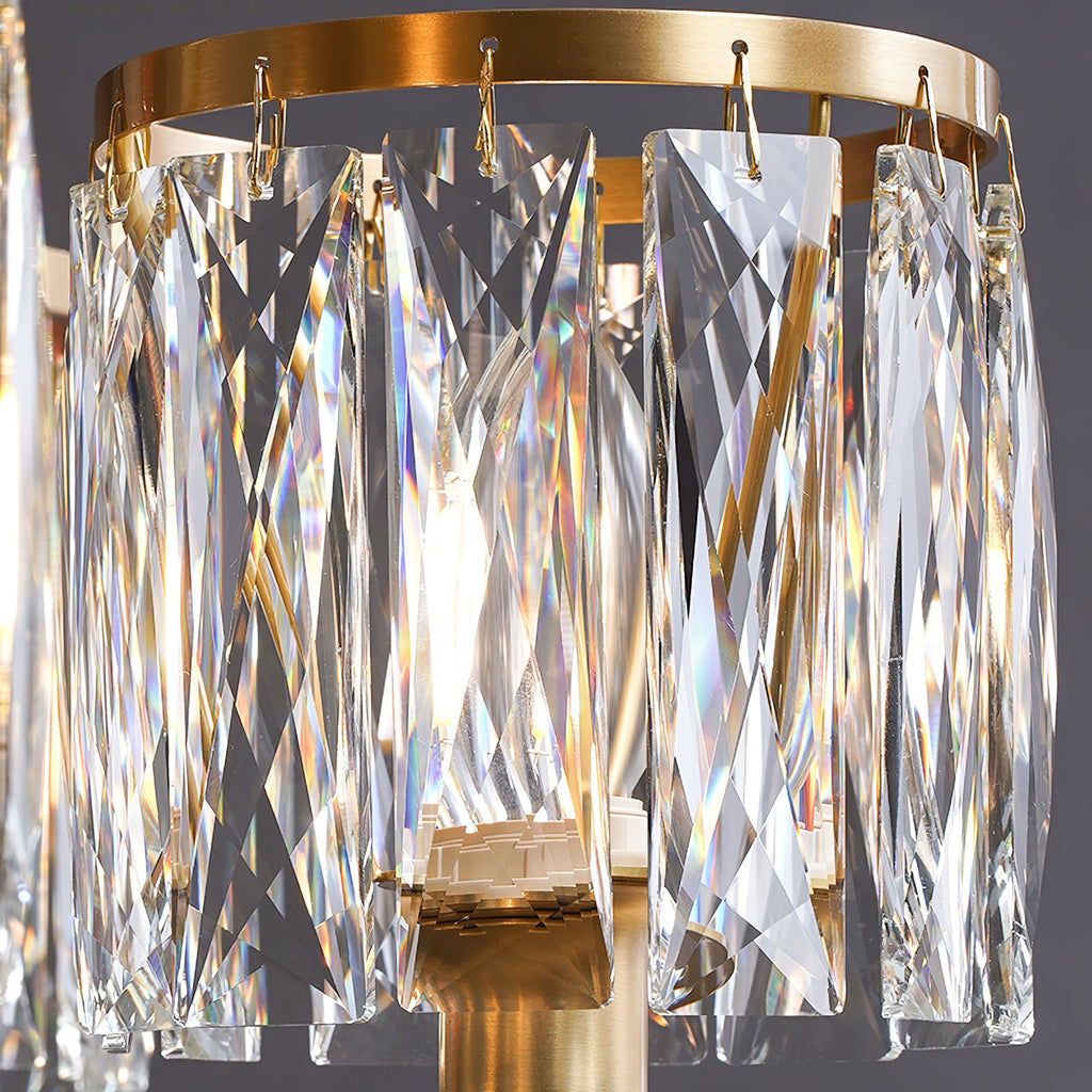 Lampadario Crystal Bird