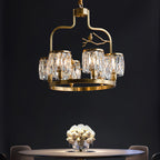 Lampadario Crystal Bird