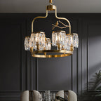 Lampadario Crystal Bird