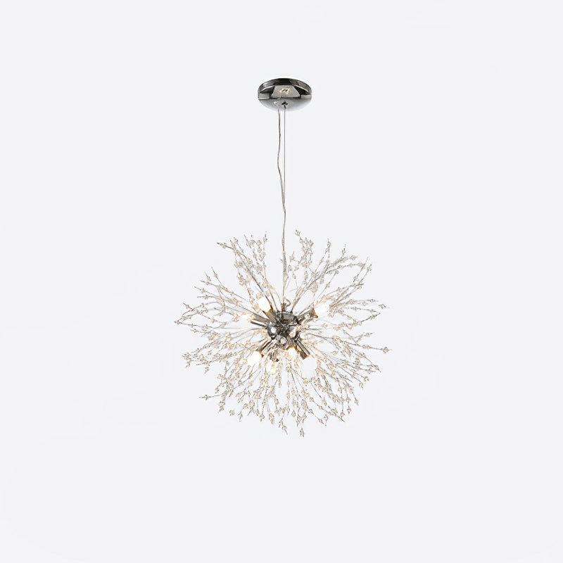 Lampadario Cristallo Dente di Leone