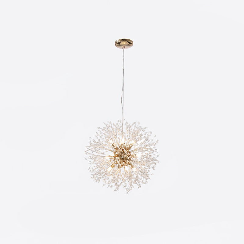 Lampadario Cristallo Dente di Leone