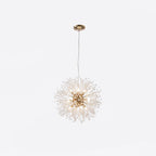 Lampadario Cristallo Dente di Leone