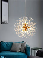 Lampadario Cristallo Dente di Leone