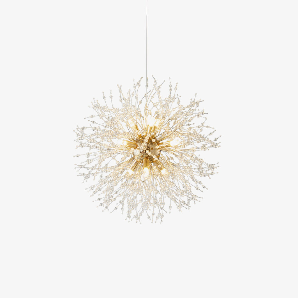 Lampadario Cristallo Dente di Leone
