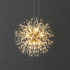 Lampadario Cristallo Dente di Leone