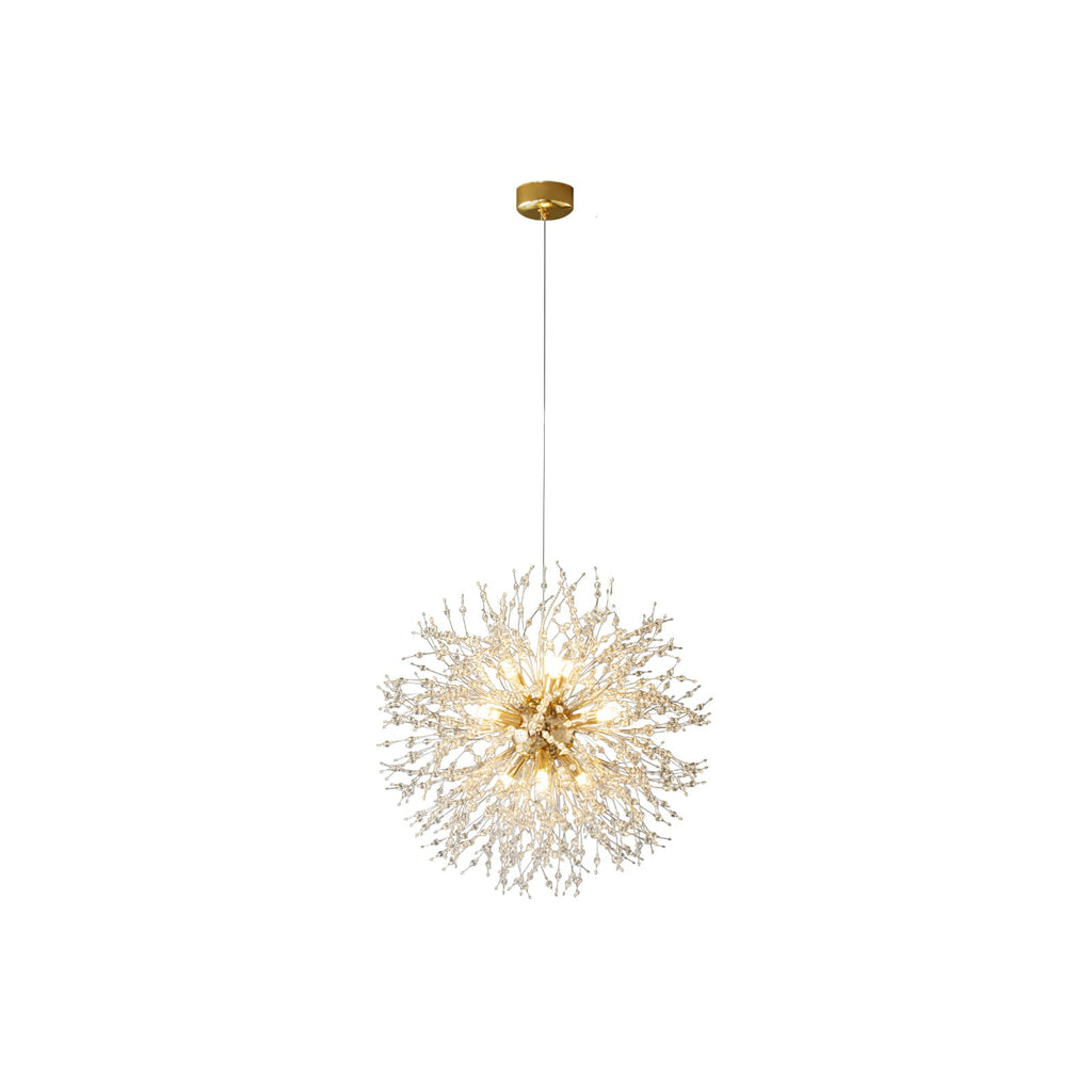 Lampadario Cristallo Dente di Leone