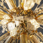 Lampadario Cristallo Dente di Leone