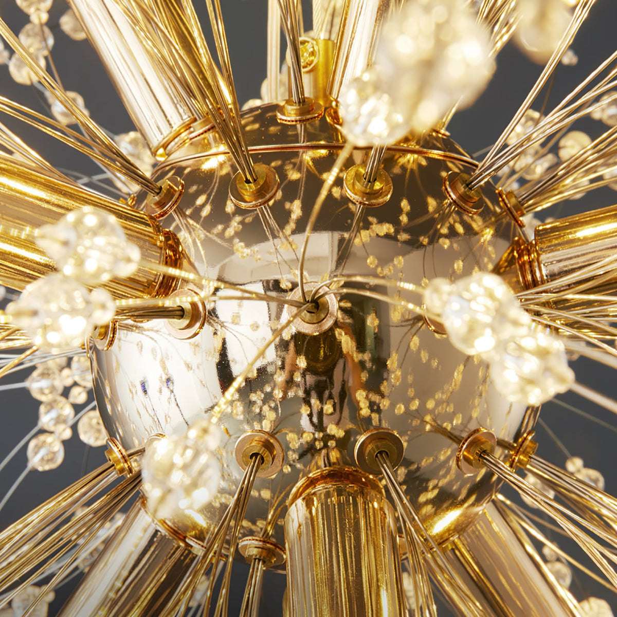 Lampadario Cristallo Dente di Leone