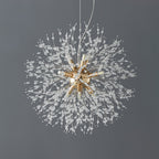 Lampadario Cristallo Dente di Leone