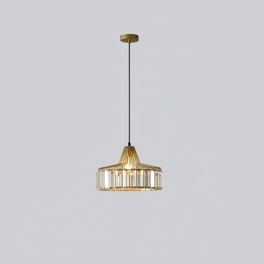 Lampada a sospensione Crystal Drum