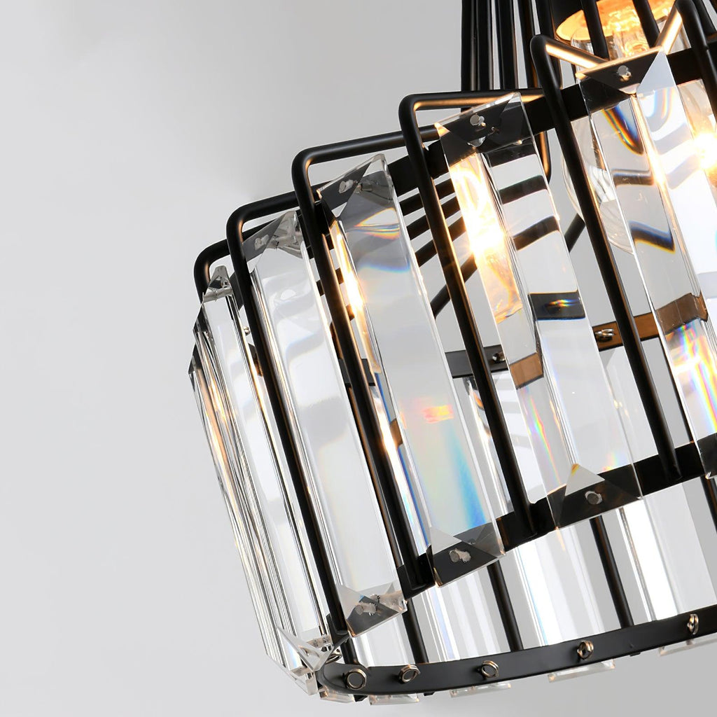 Lampada a sospensione Crystal Drum