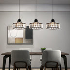 Lampada a sospensione Crystal Drum