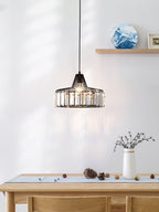 Lampada a sospensione Crystal Drum