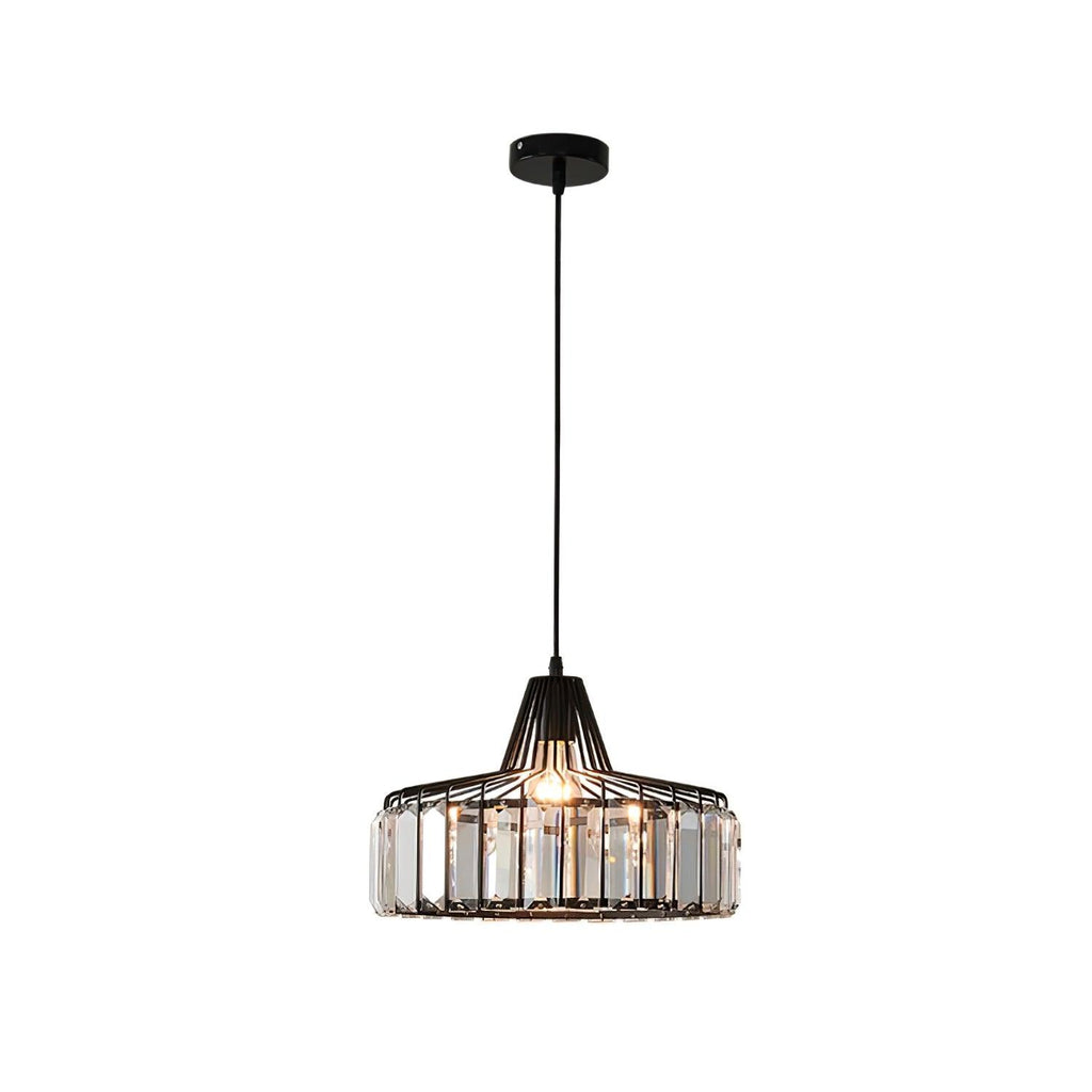 Lampada a sospensione Crystal Drum