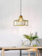 Lampada a sospensione Crystal Drum