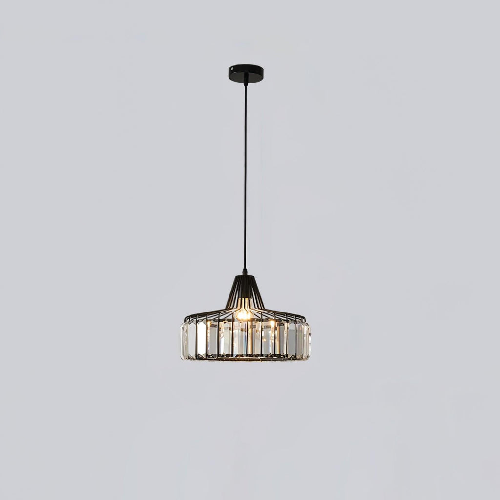 Lampada a sospensione Crystal Drum