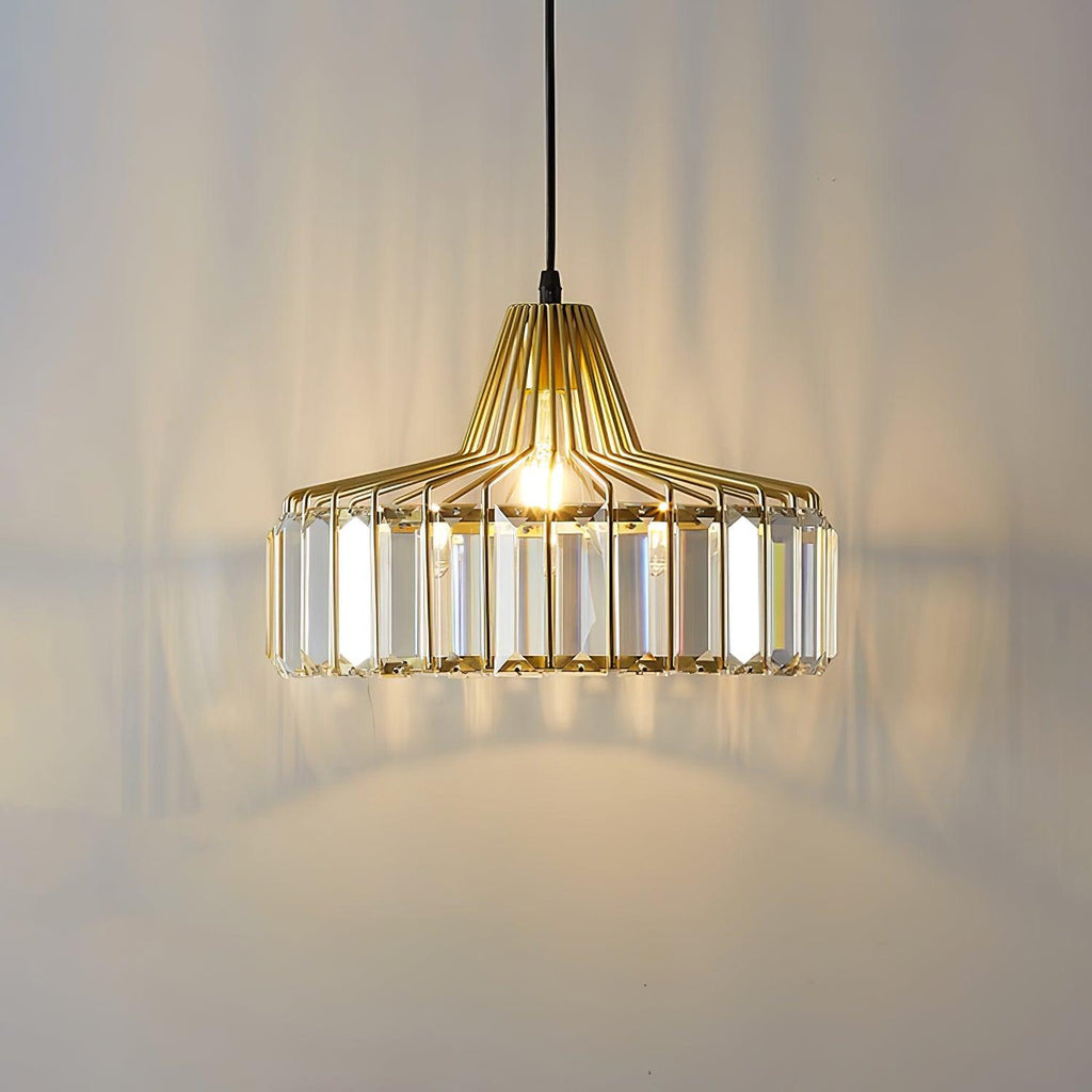 Lampada a sospensione Crystal Drum