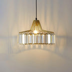 Lampada a sospensione Crystal Drum