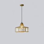 Lampada a sospensione Crystal Drum