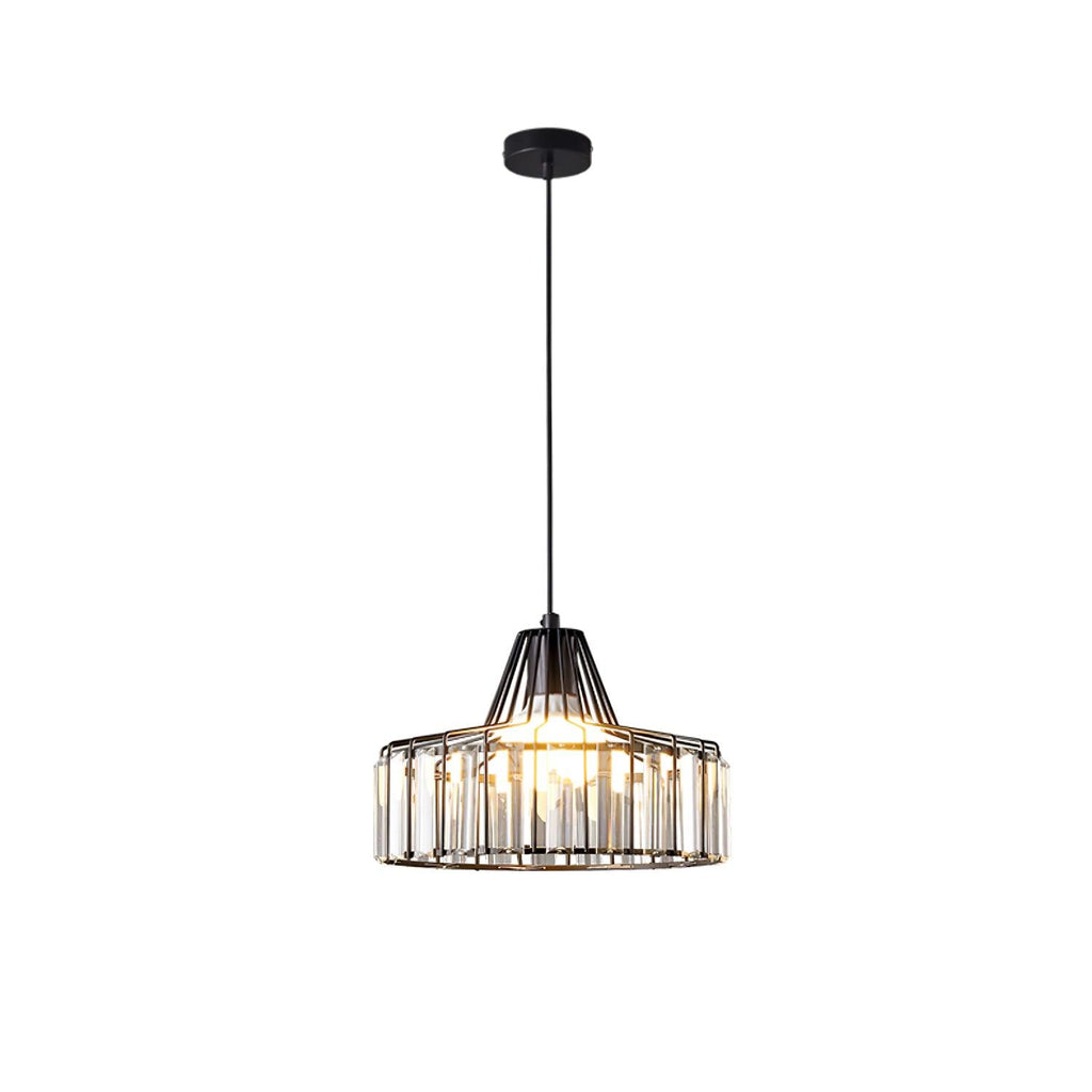 Lampada a sospensione Crystal Drum