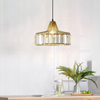 Lampada a sospensione Crystal Drum