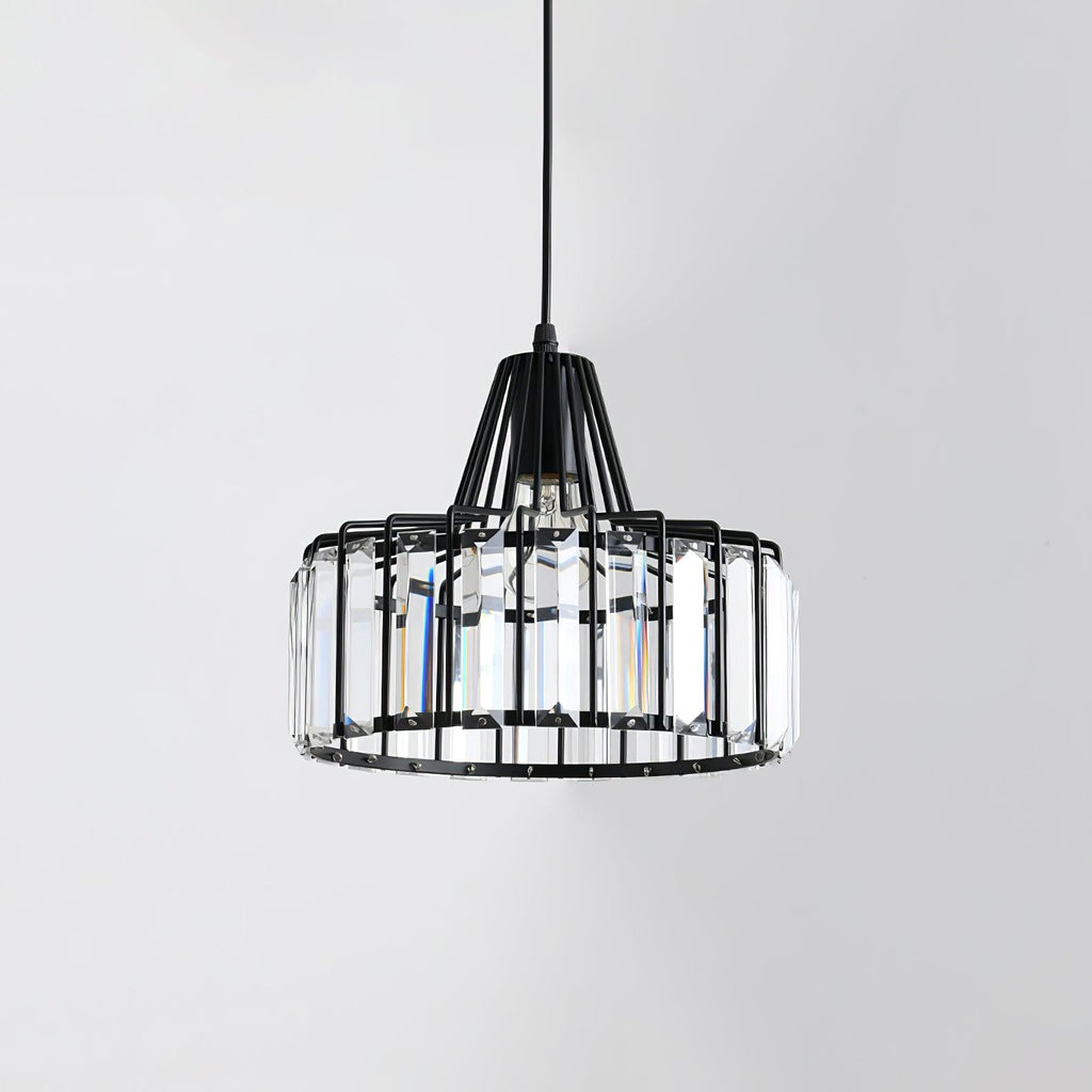Lampada a sospensione Crystal Drum